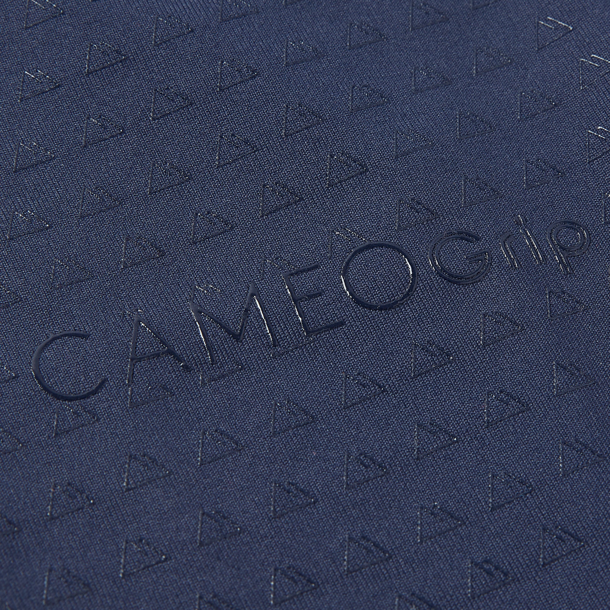 Equiflair CAMEO Grip Tights: Junior equestrian riding tights with secure knee silicone & reflective branding.