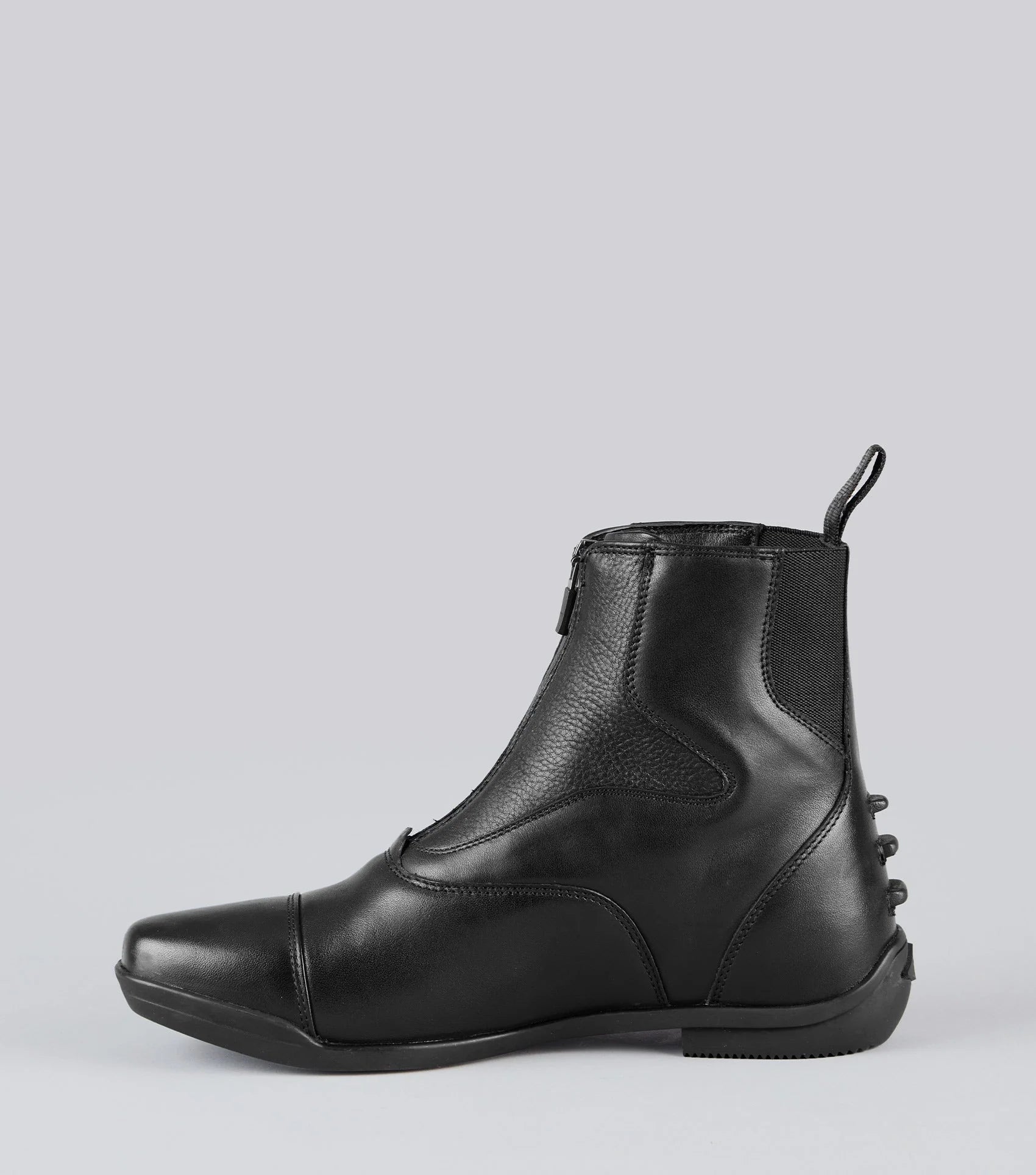 Premier Equine Calceus Black Leather Paddock Boots for Equestrian Riding & Stable Use