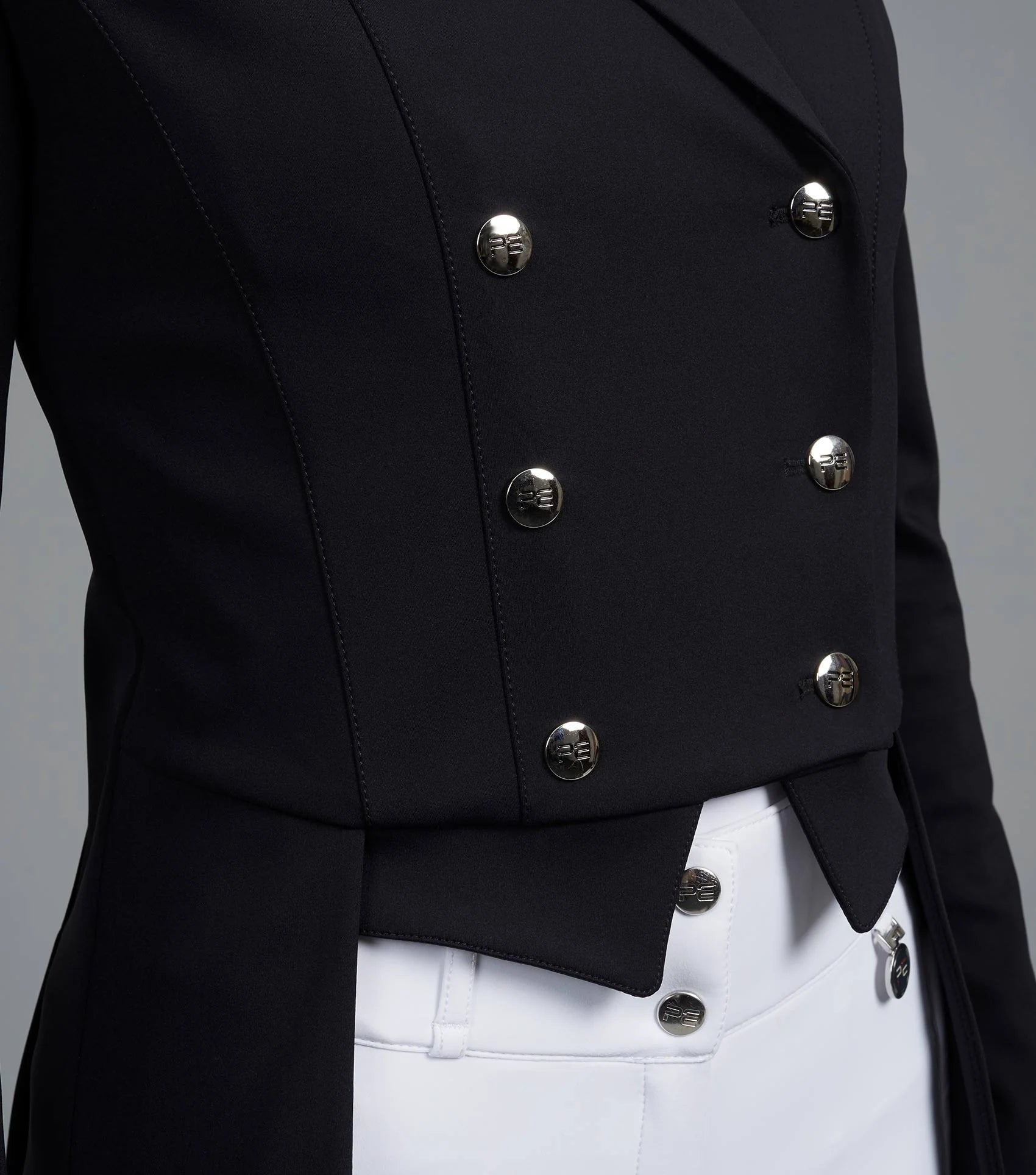 Premier Equine Black Short Tail Dressage Jacket