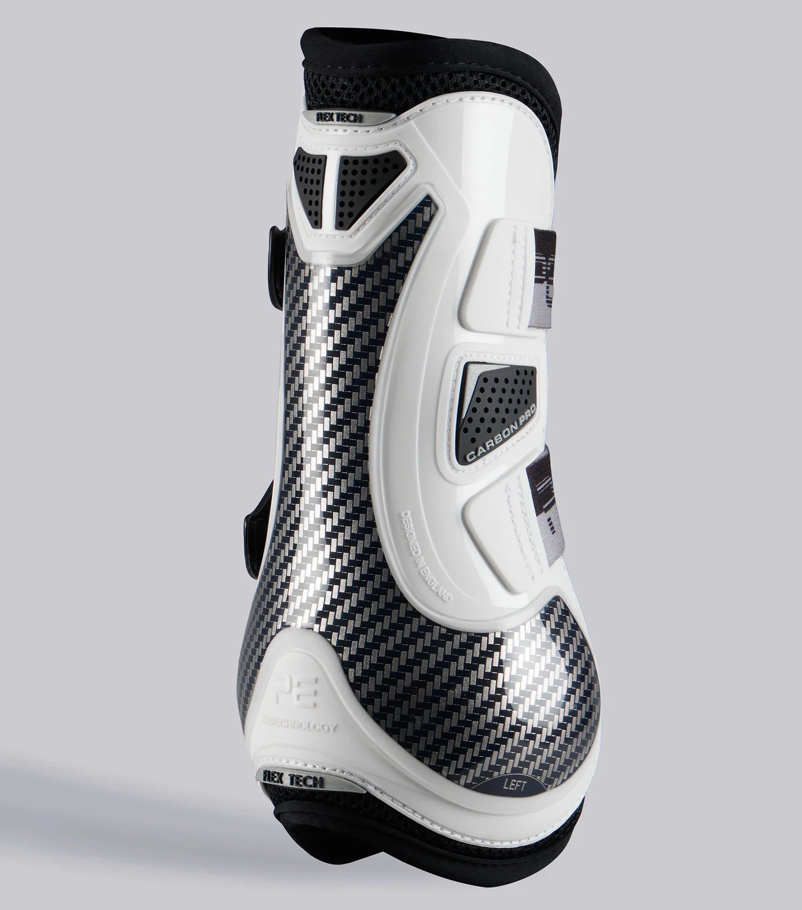 Premier Equine Carbon Pro Tendon Boots White