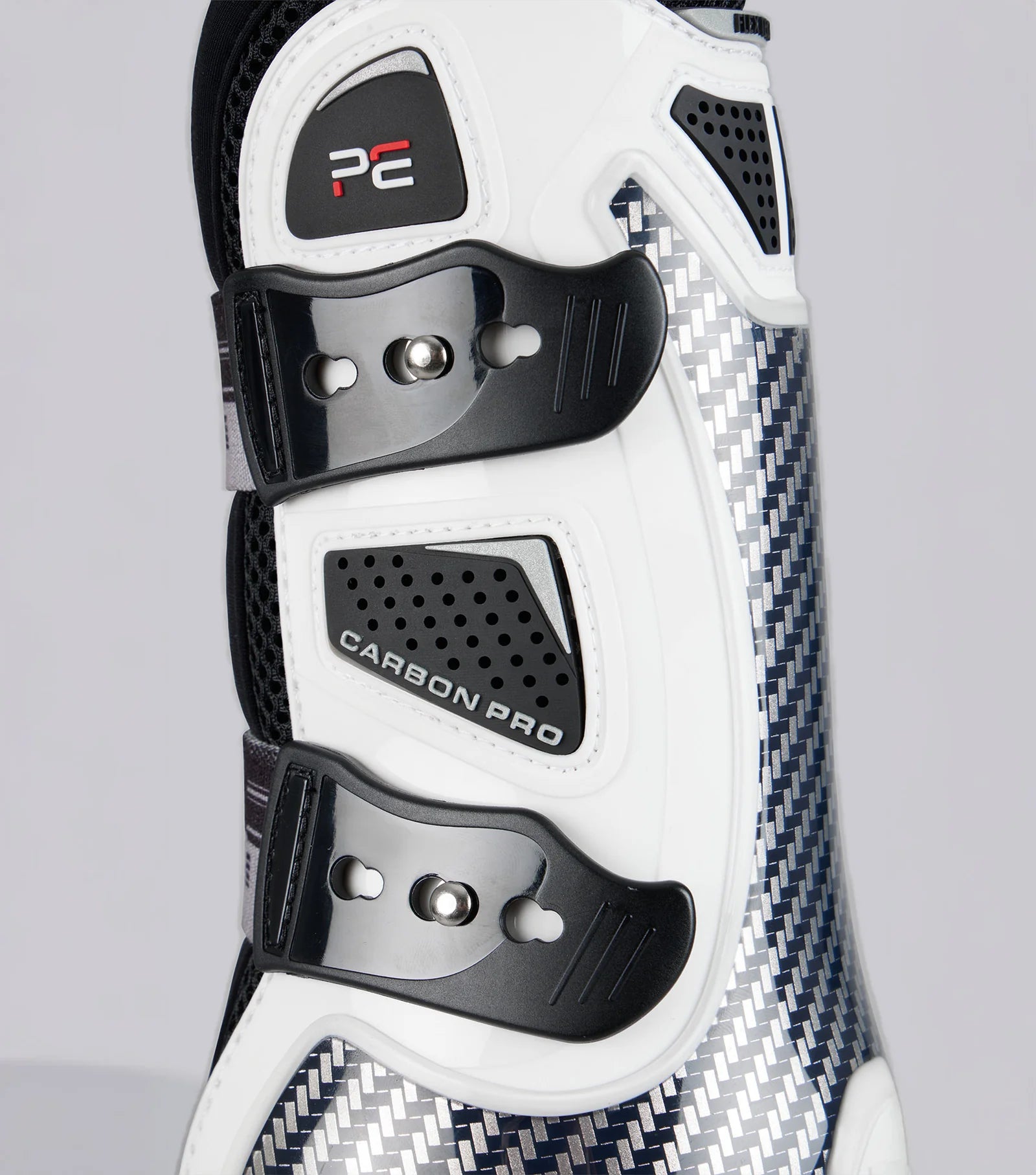 Premier Equine Carbon Pro Tendon Boots White