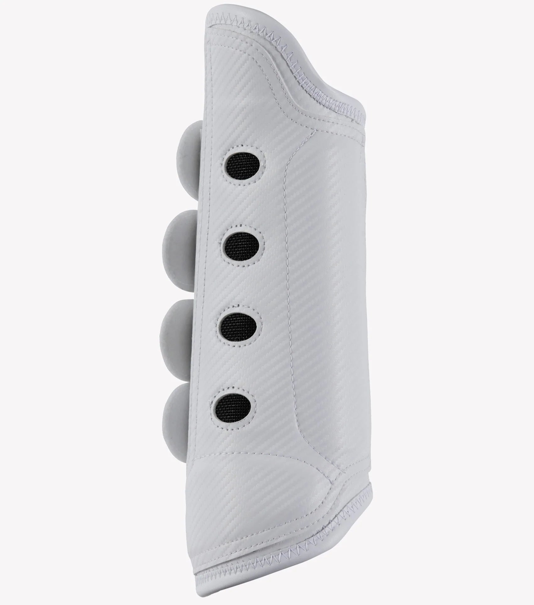 White Premier Equine Carbon Tech Air Cooled Hind Eventing Boots | Horse Leg Protection