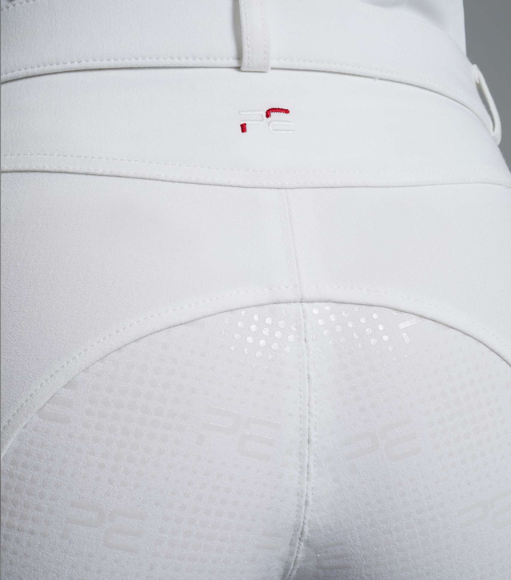 Premier Equine White Riding Breeches - Cassa Ladies Full Seat Gel Competition Equestrian Pants