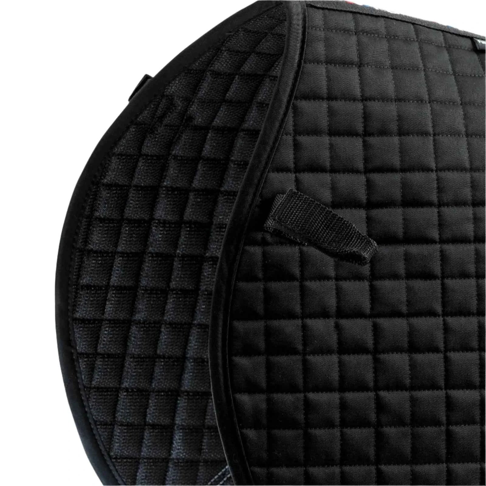 Premier Equine Close Contact Cotton Cross Country Saddle Pad Black
