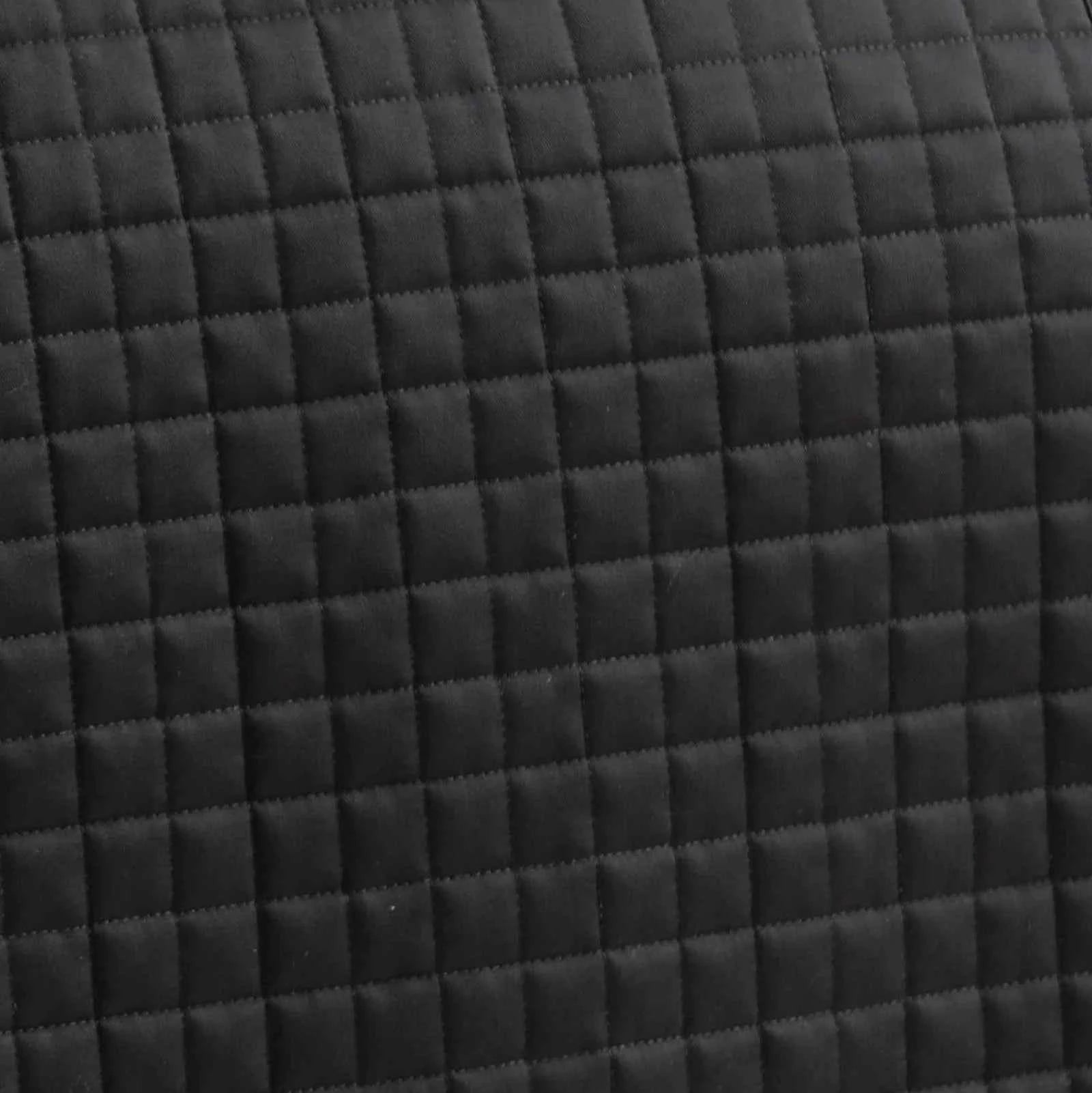 Premier Equine Close Contact Cotton Cross Country Saddle Pad Black