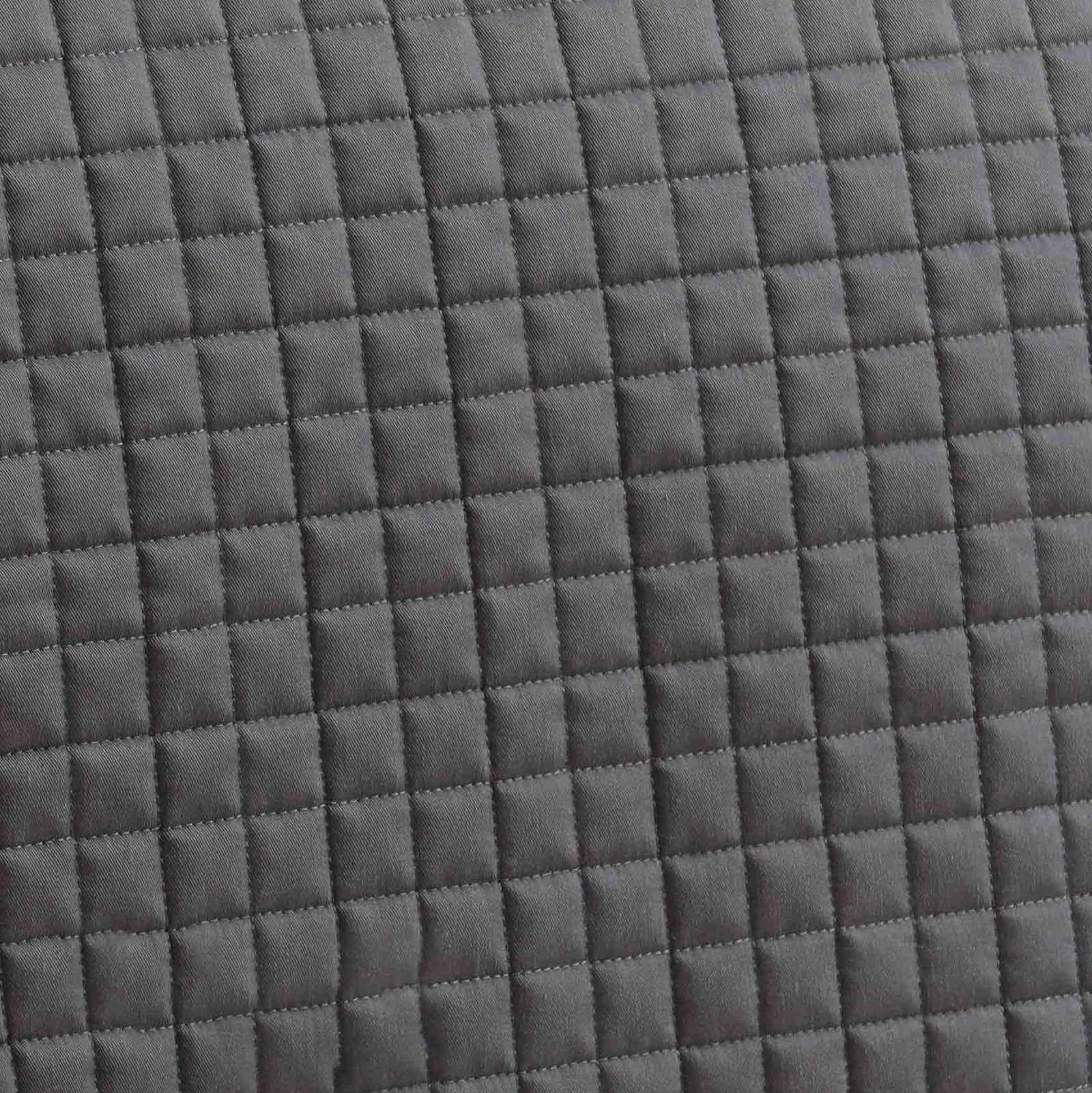 Premier Equine Close Contact Cotton Cross Country Saddle Pad Grey