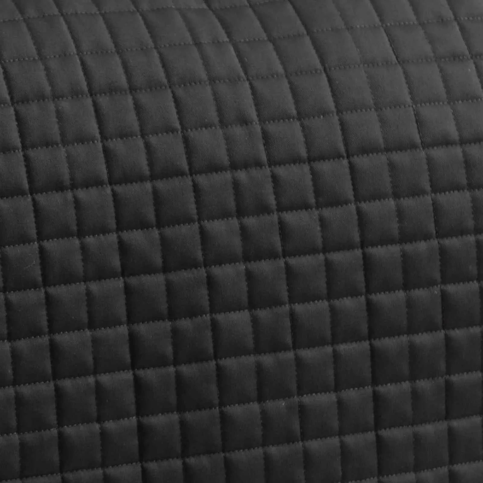 Premier Equine Close Contact Cotton Dressage Saddle Pad Black