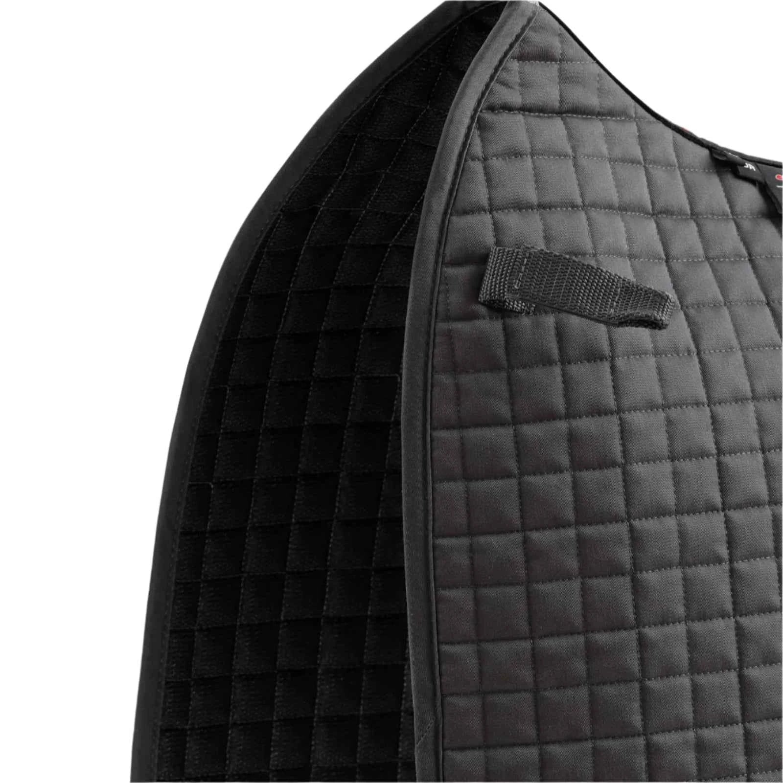 Premier Equine Close Contact Cotton Dressage Saddle Pad Grey