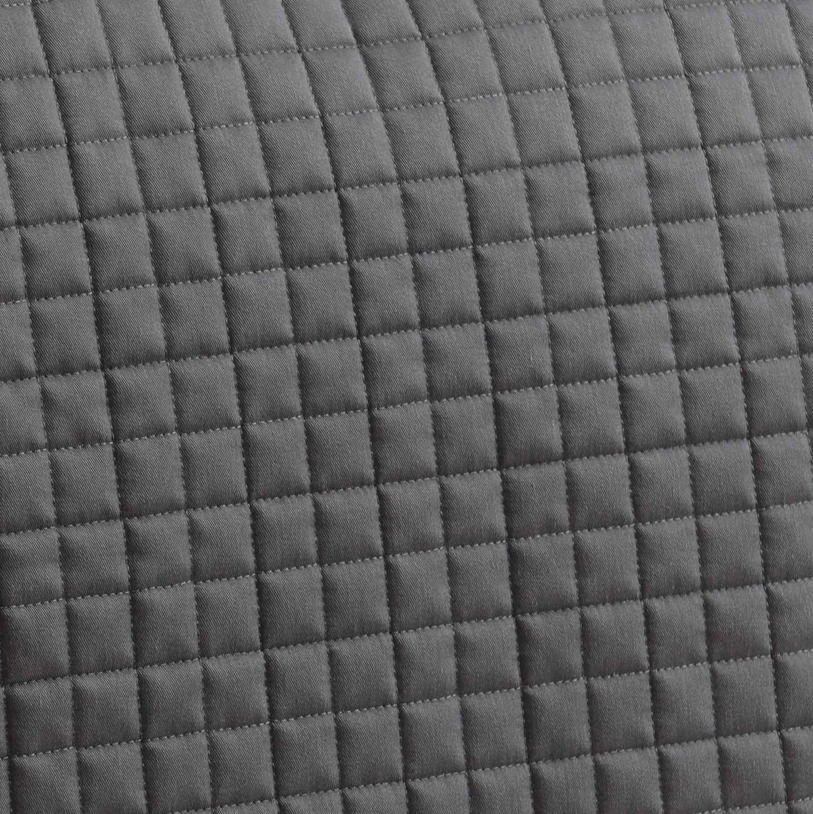 Premier Equine Close Contact Cotton Dressage Saddle Pad Grey