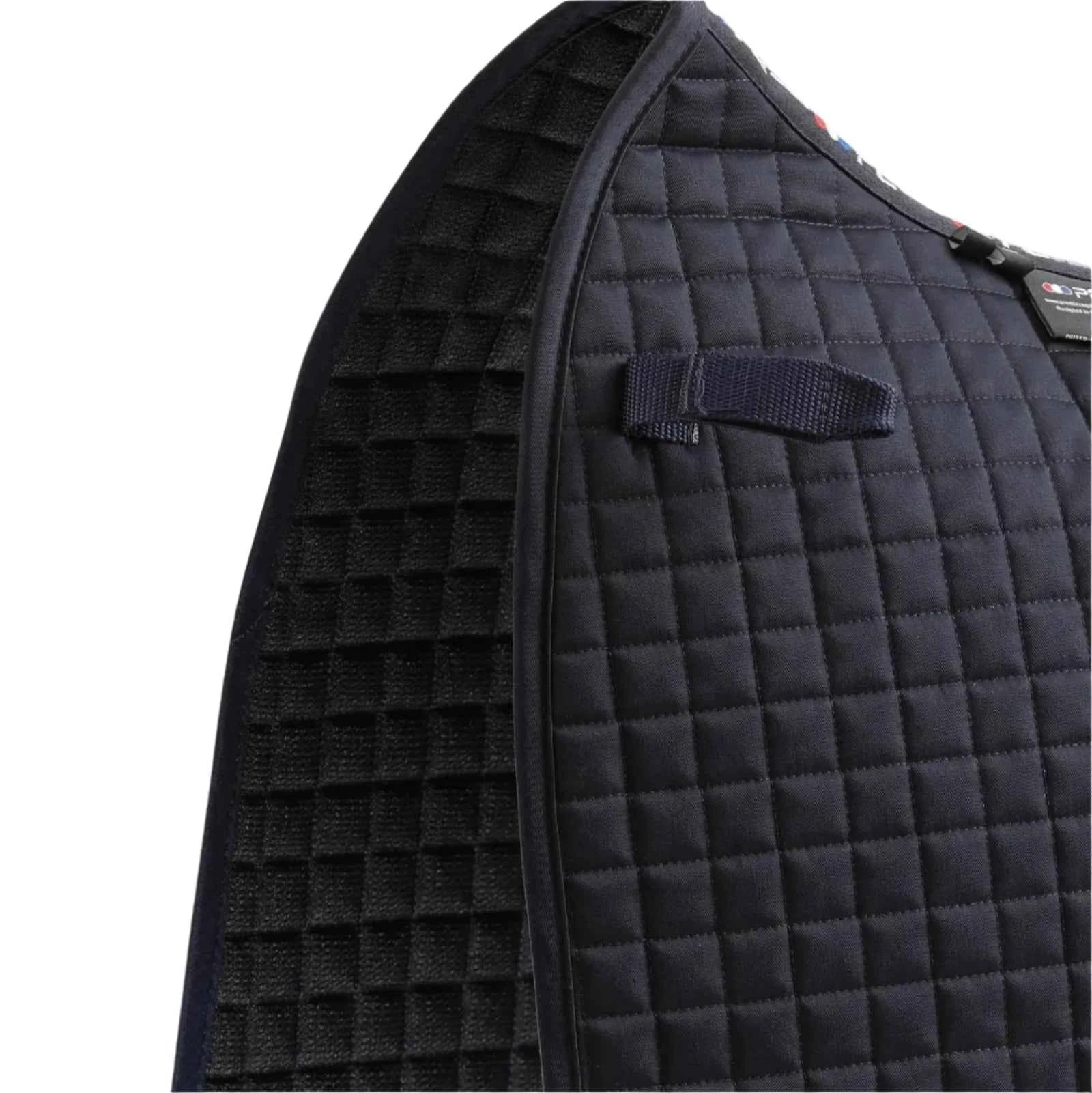 Premier Equine Close Contact Cotton Dressage Saddle Pad Navy