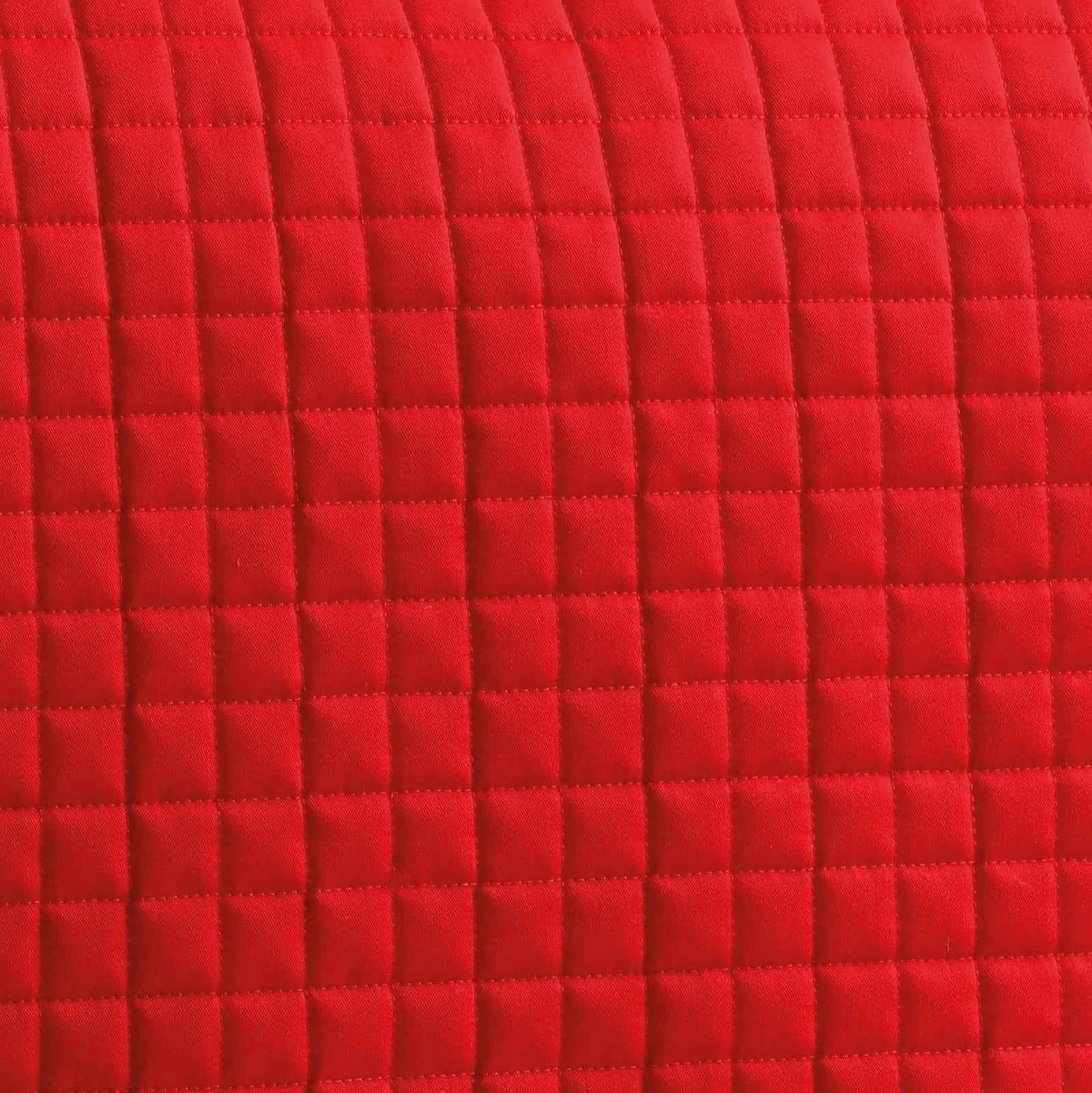Premier Equine Close Contact Cotton Dressage Saddle Pad Red