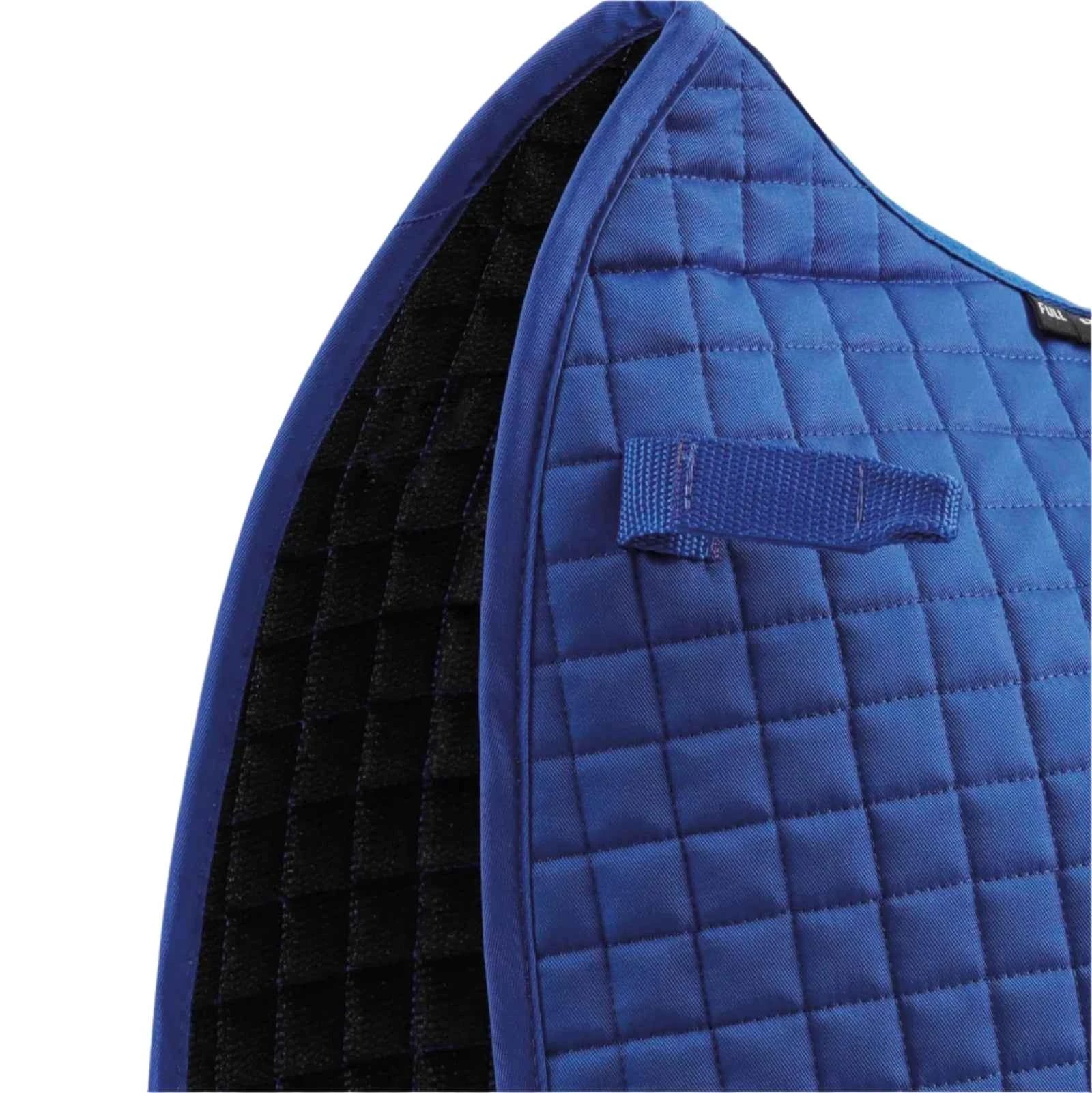 Premier Equine Close Contact Cotton Dressage Saddle Pad Royal Blue