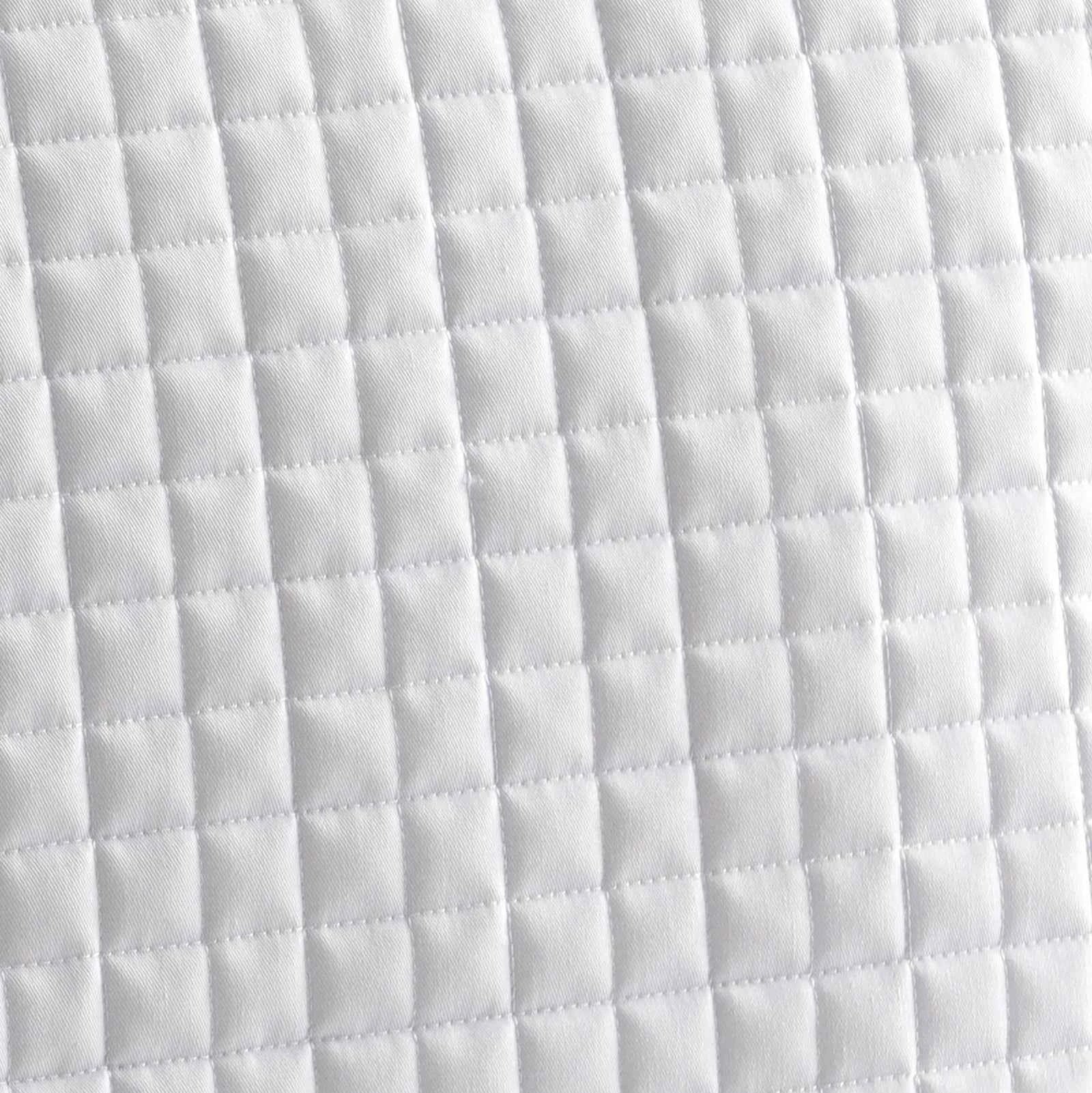Premier Equine Close Contact Cotton Dressage Saddle Pad White
