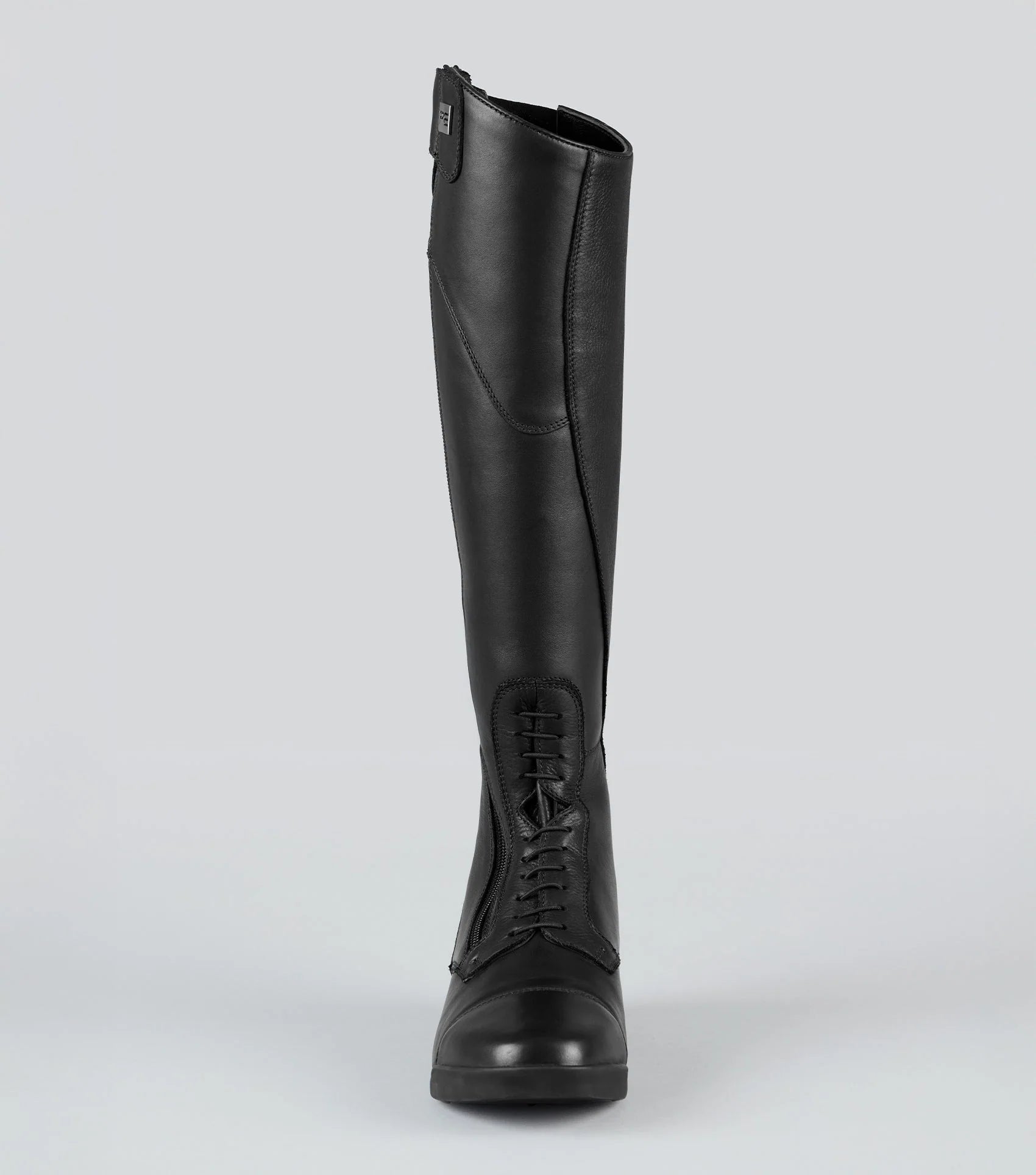 Premier Equine Cedo Black Leather Tall Riding Boots for Women | Ladies Equestrian Field Boots
