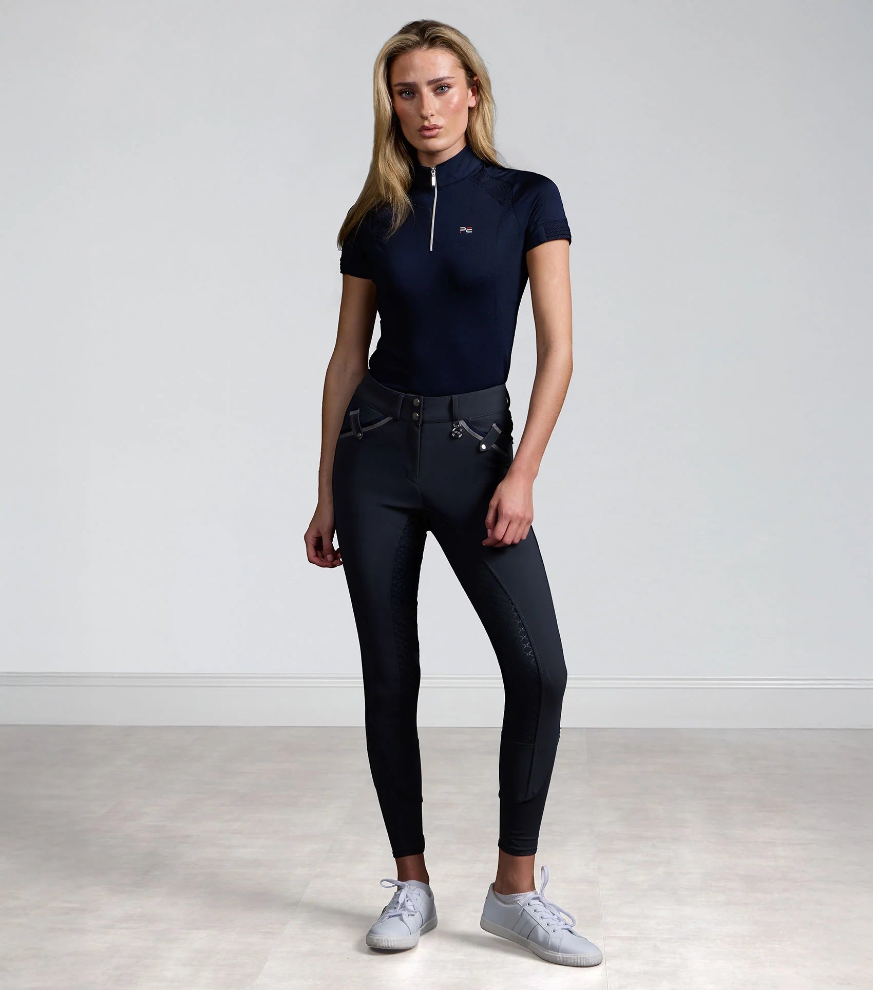 PREMIER EQUINE COCO NOVO ANTHRACITE Riding Breeches - Women's Full Seat Breeches