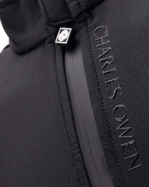 Charles Owen Eclipse Gilet Back Protector: Black Adult Riding Safety Gear, RE ZRO Impact Protection