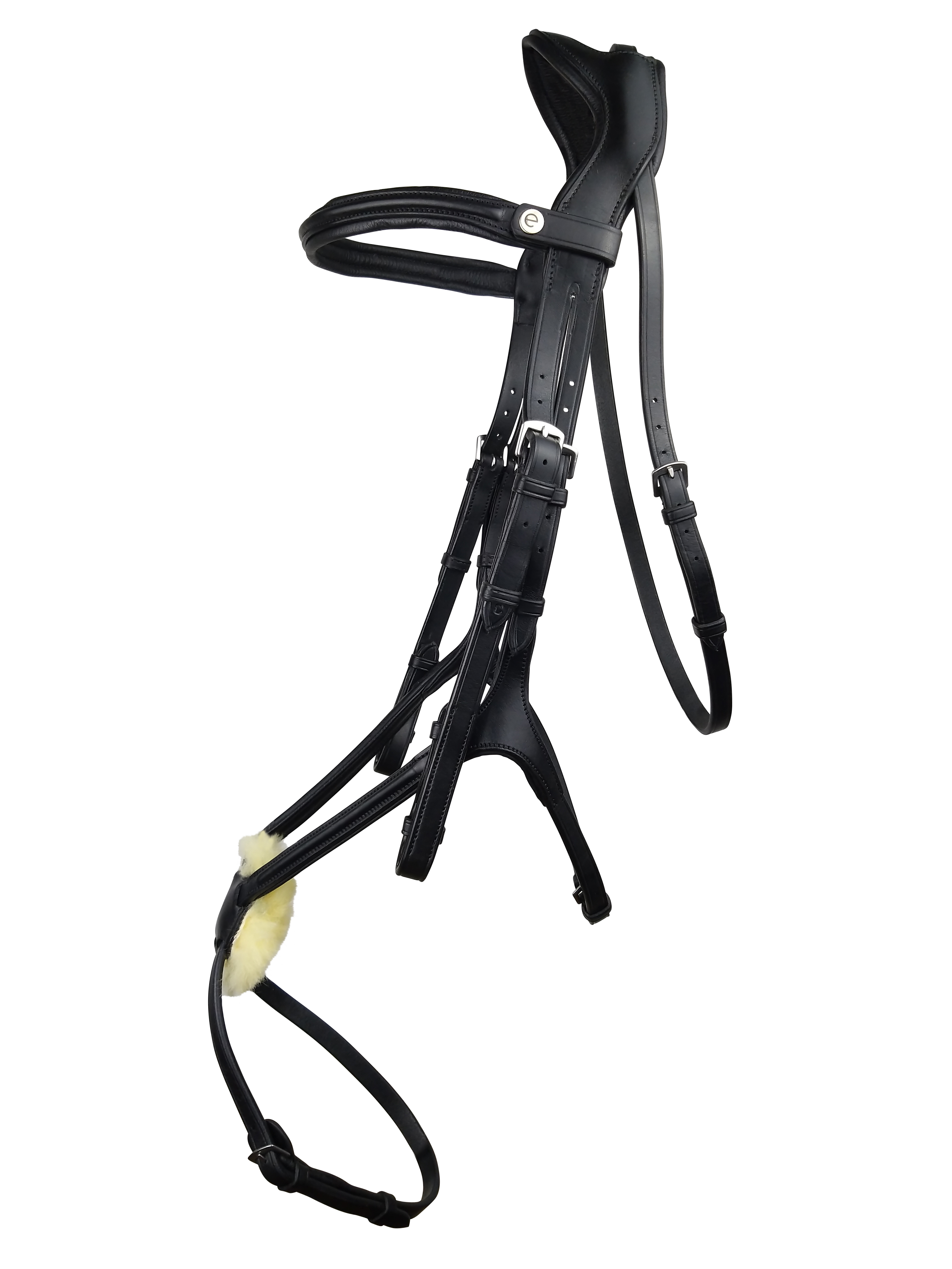 ECORIDER Freedom Grackle Bridle Black Leather - Horse Riding Equipment | Equiflair