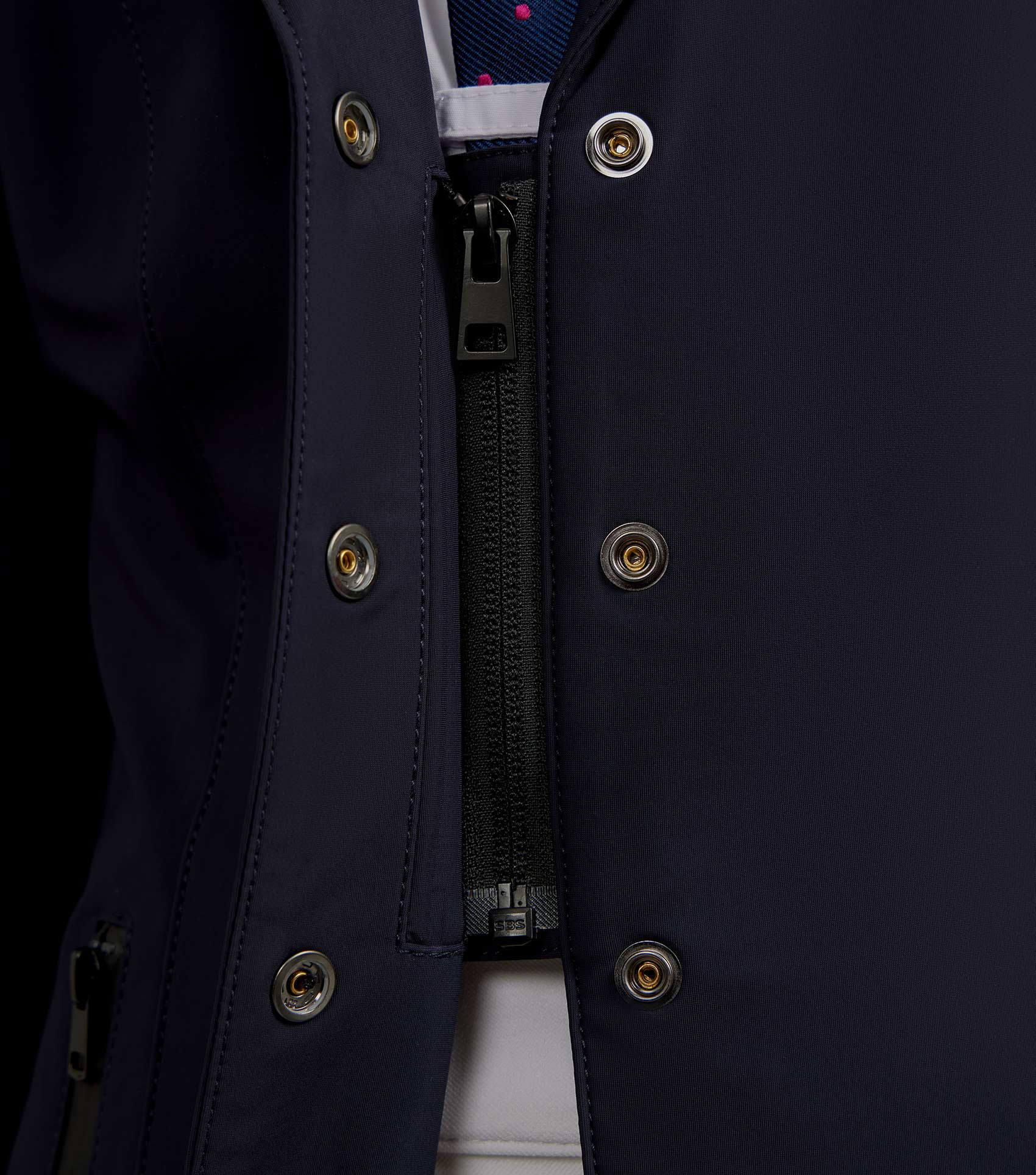 PREMIER EQUINE Evinco Girls Competition Jacket French Navy - Equestrian Apparel