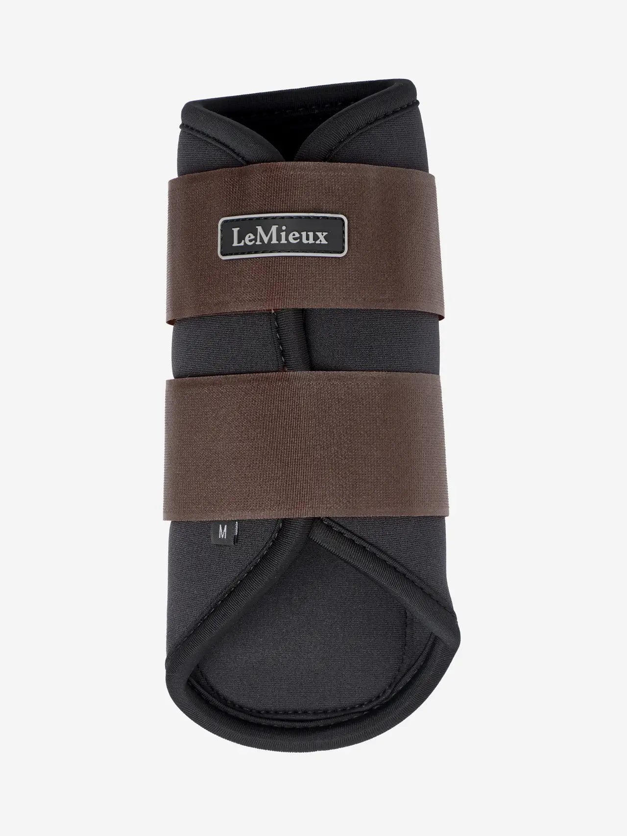 LeMieux Grafter Brown Brushing Boot for Horse Leg Protection - Durable & Breathable Equestrian Gear