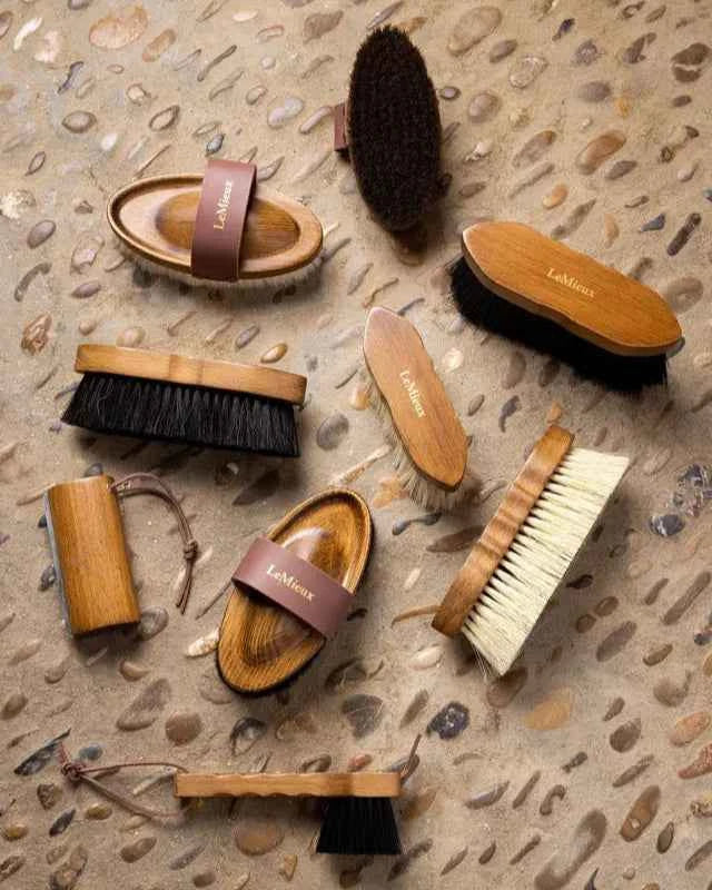 LeMieux Artisan Combi Body Brush Brown