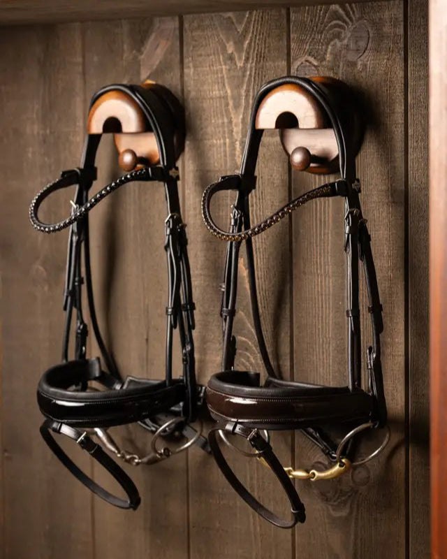 LeMieux Kudos Patent Dressage Bridle Brown