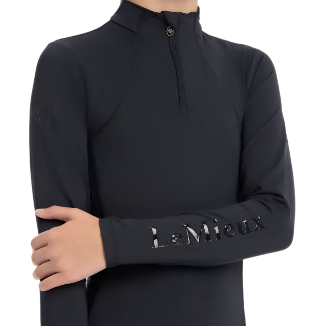 LEMIEUX Young Rider Indigo Base Layer - Youth Riding Performance Shirt