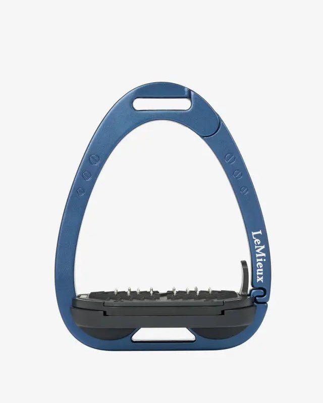 LeMieux Vector Control Safety Stirrups - Navy | Equiflair