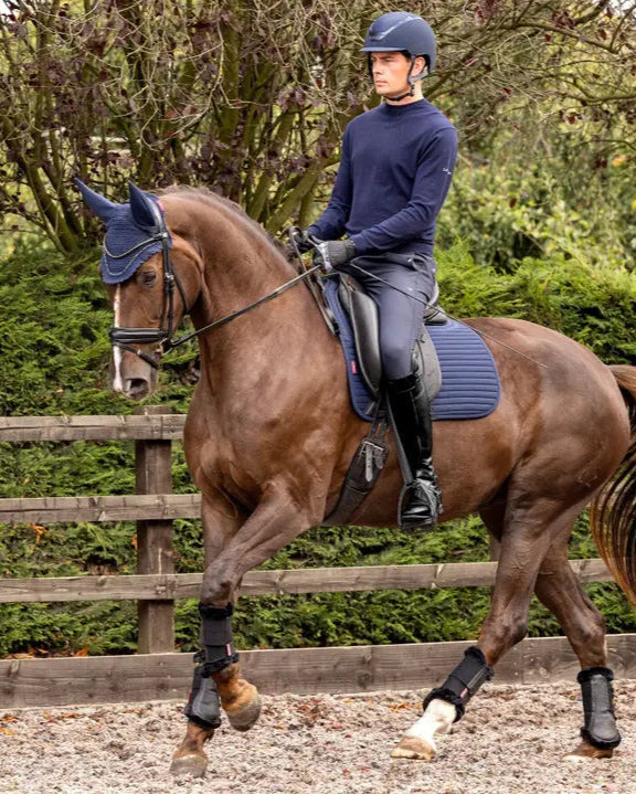 LeMieux Soft Shell Anti Slip Dressage Square Navy