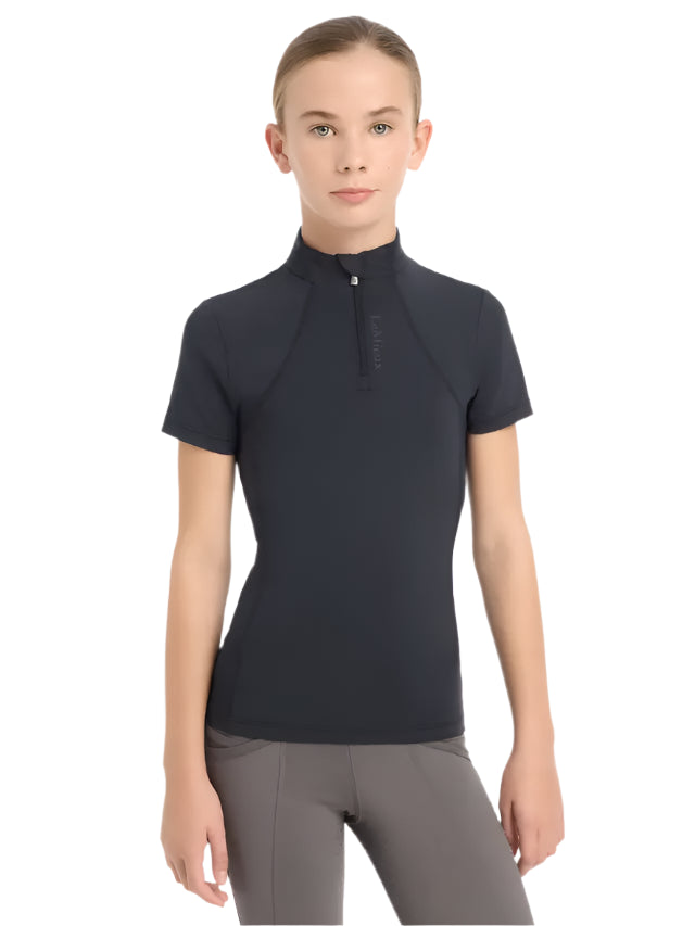 LEMIEUX Young Rider Short Sleeve Base Layer Indigo - Performance Equestrian Apparel