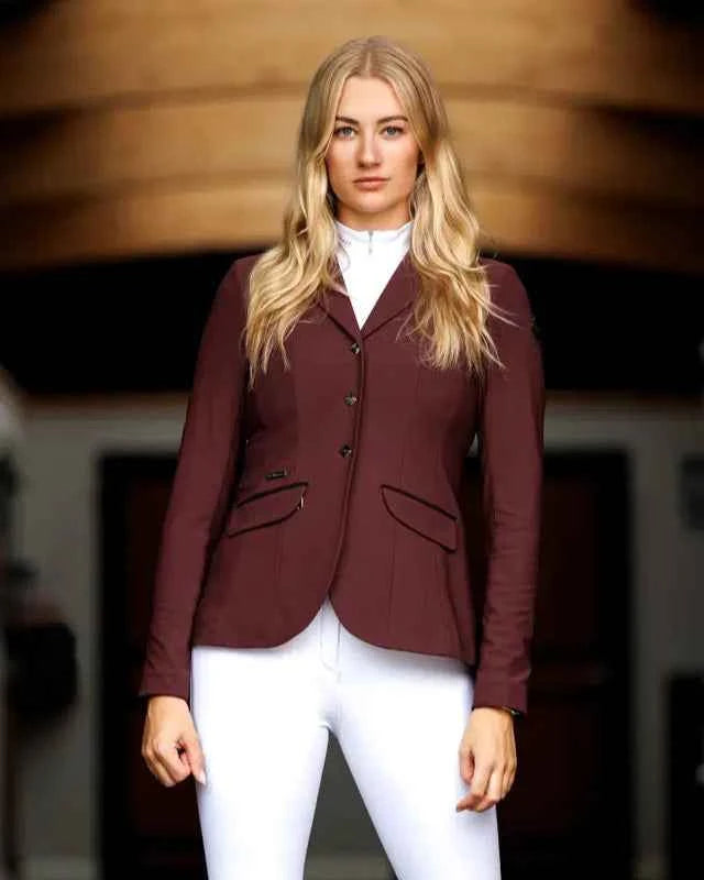 LeMieux Dynamiqué Show Jacket Burgundy