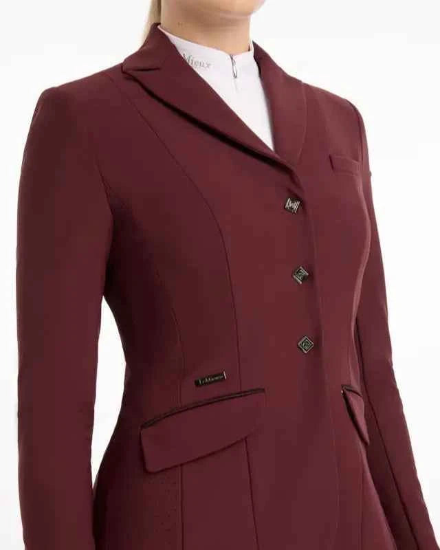 LeMieux Dynamiqué Show Jacket Burgundy