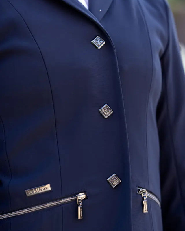 LeMieux Junior Pro Navy Show Jacket: Equestrian Apparel for Young Riders | Equiflair