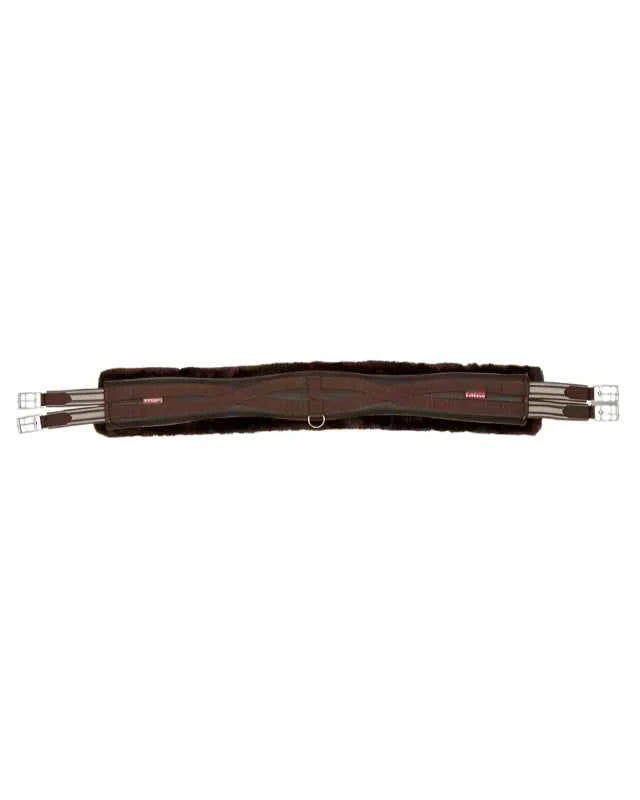 LeMieux Fleece Lined Anatomic Girth Brown/Brown