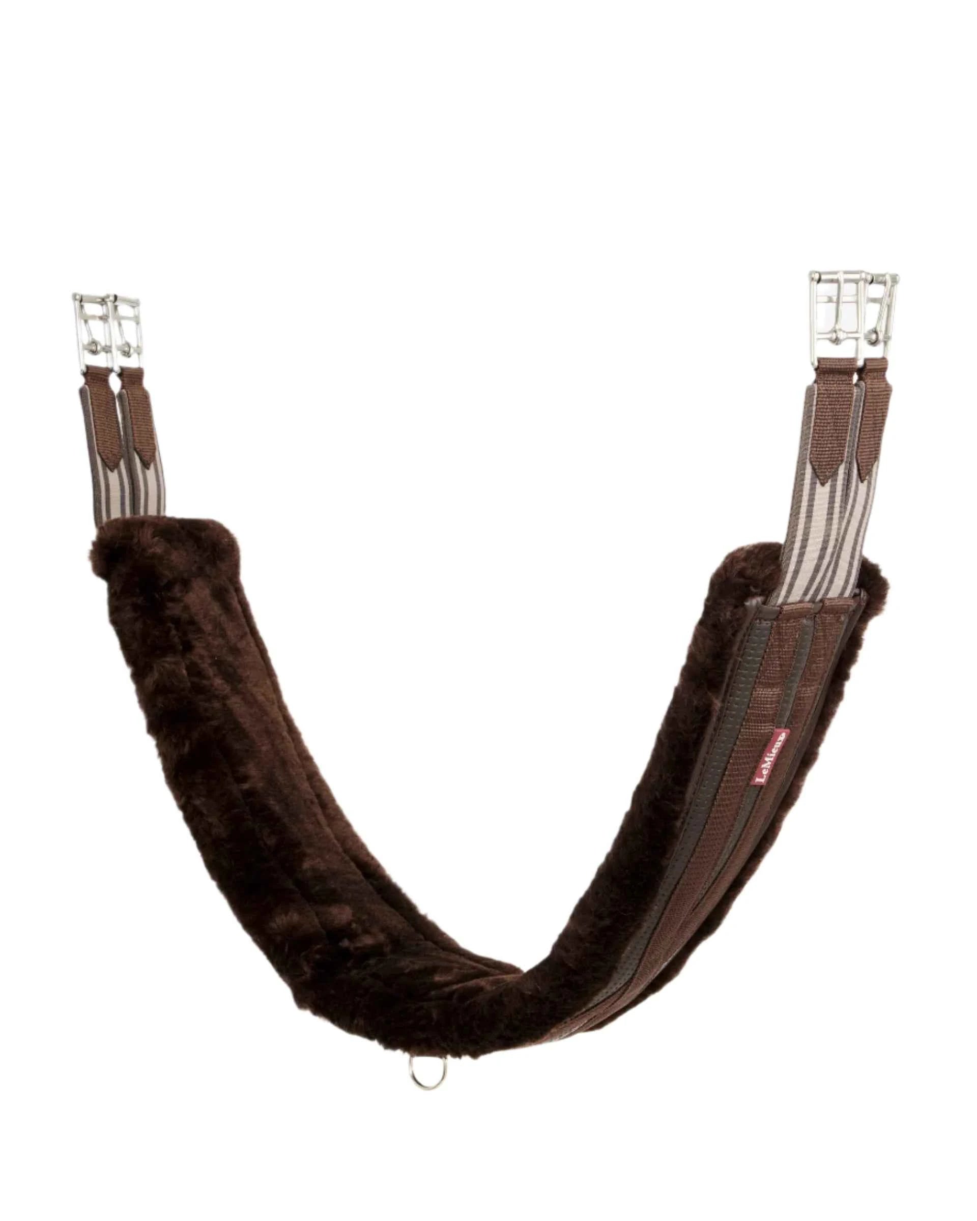 LeMieux Fleece Lined Anatomic Girth Brown/Brown