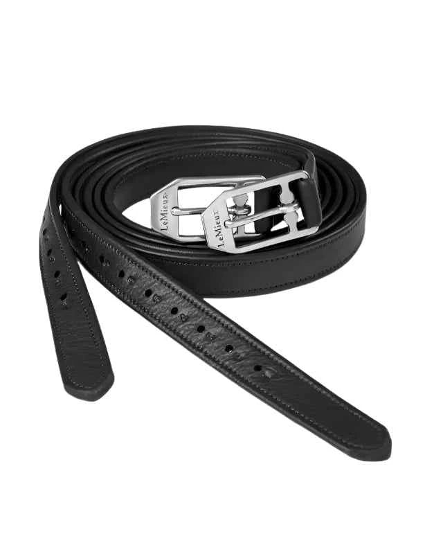 LeMieux Arika Stirrup Leather Black