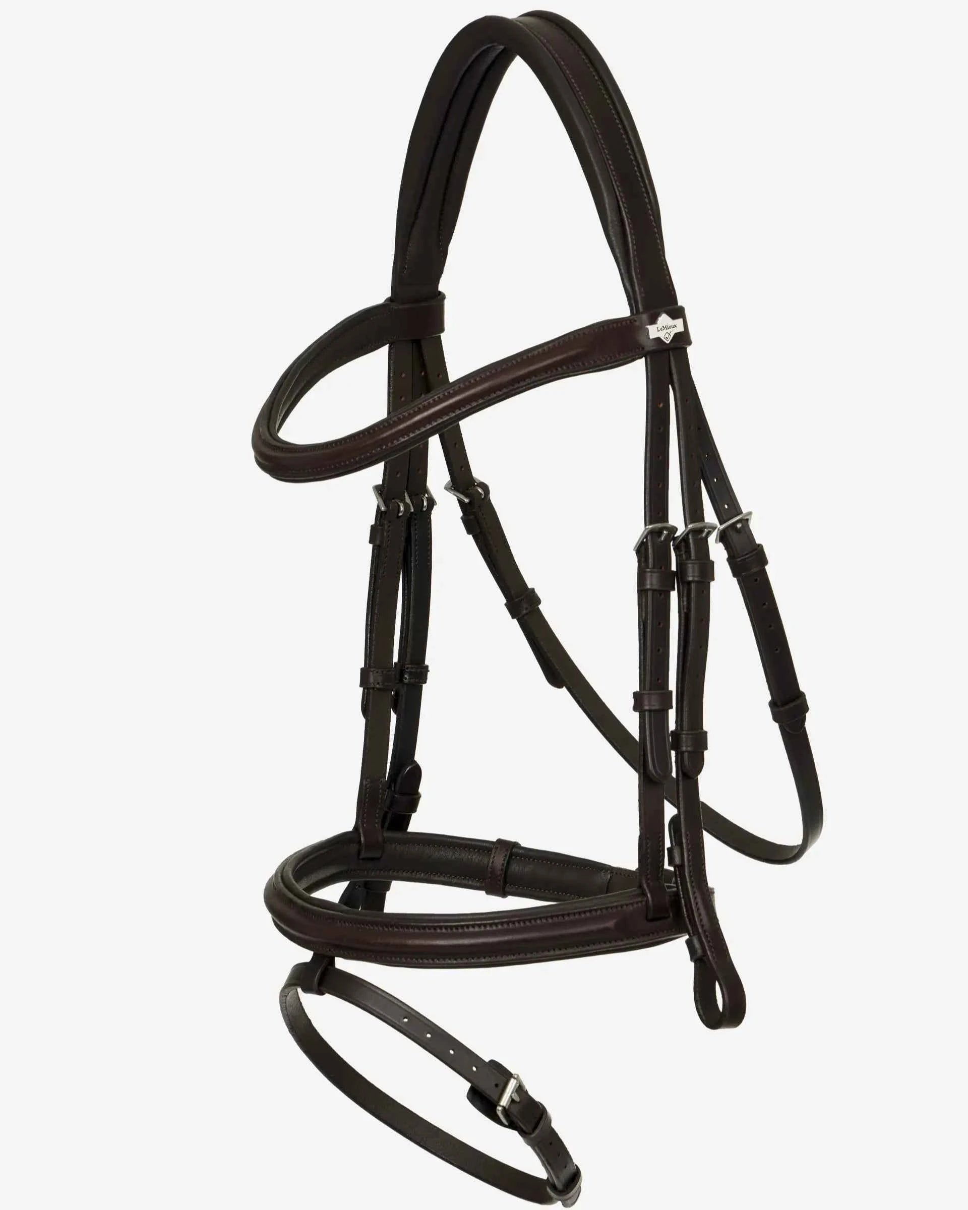 LeMieux Arika Flash Bridle Brown/Silver