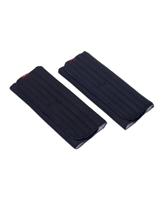 LeMieux Memory Foam Bandage Pads Navy: Horse Leg Protection, Support & Breathable