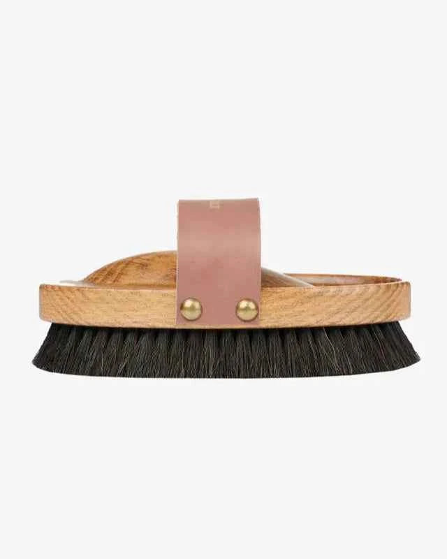 LeMieux Artisan Lambswool Body Brush Brown