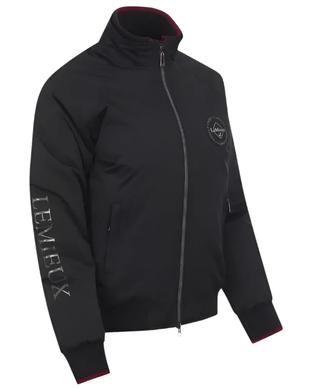 LEMIEUX ELITE CREW JACKET BLACK - Ladies Waterproof Wind Resistant Jacket