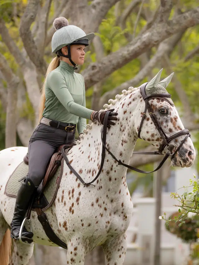 LeMieux Frieda Hat Silk Fern