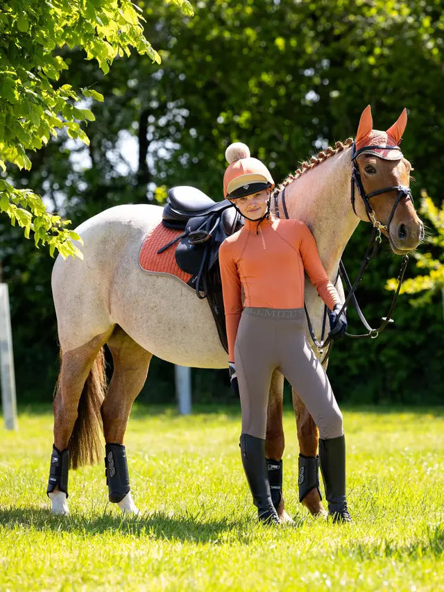 LeMieux Young Rider Base Layer Apricot: Equestrian Apparel