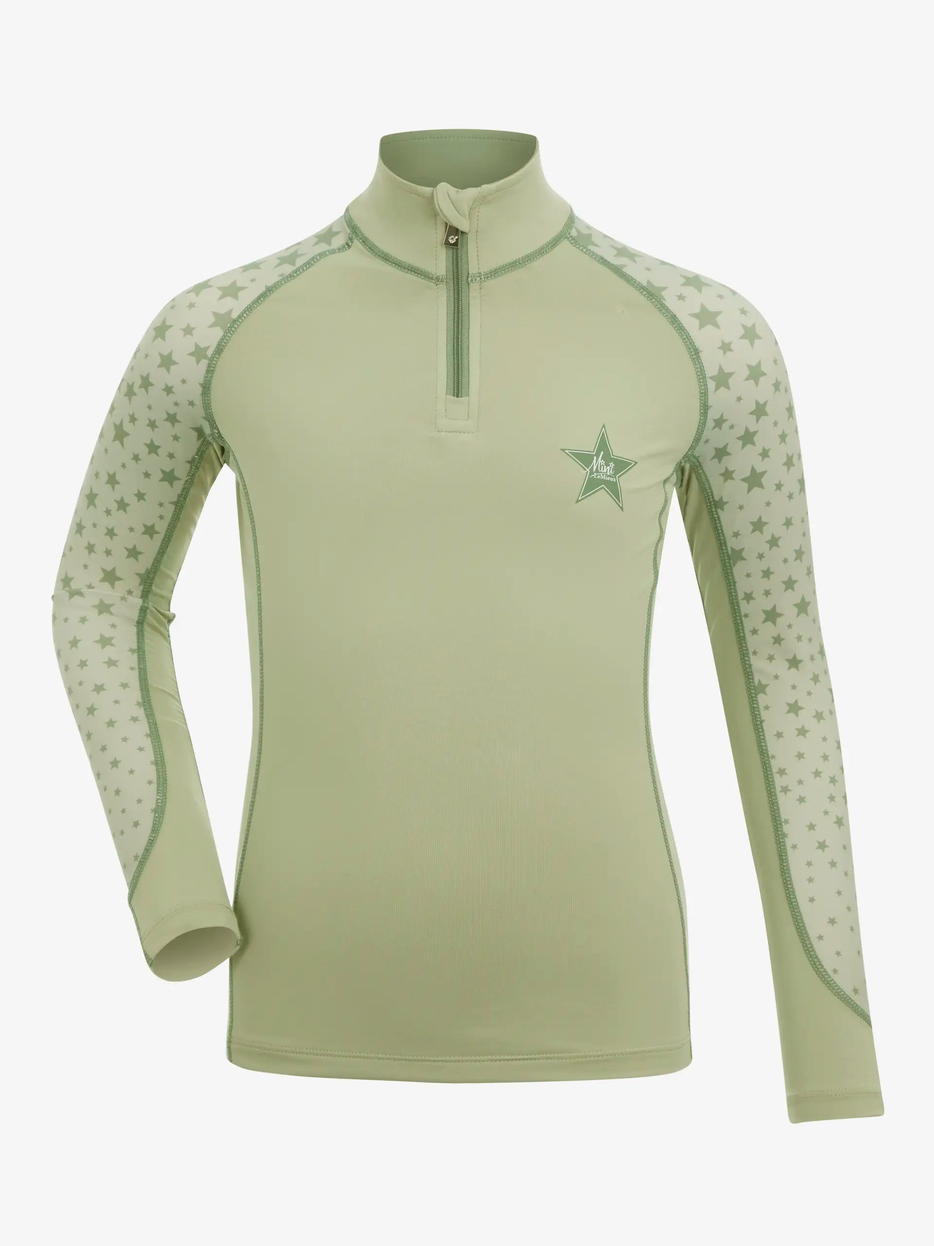 Lemieux Mini Base Layer Fern Long Sleeve Shirt with Star Print - Equiflair