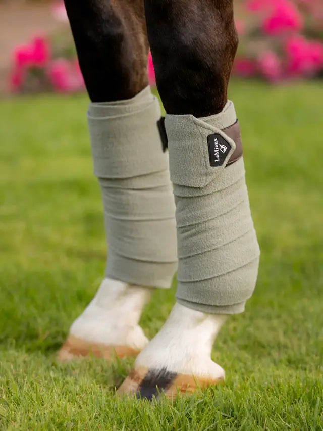 LeMieux Classic Polo Bandages Fern: Horse Leg Wraps for Protection and Support - Equiflair