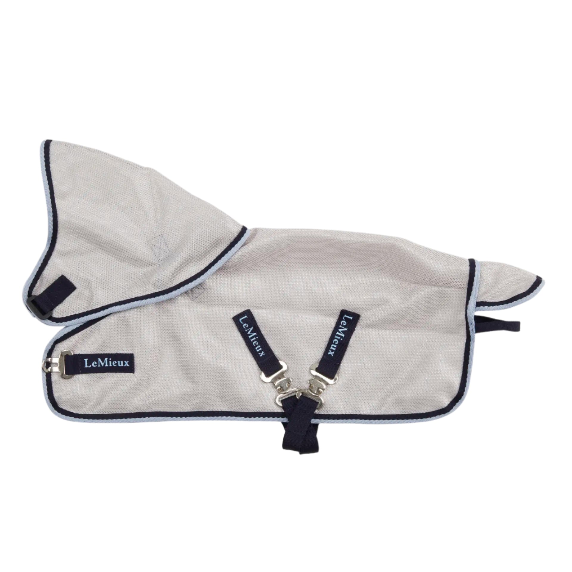 LEMIEUX Toy Pony Fly Rug Grey/Navy | Equiflair Saddlery | Miniature Horse Blanket