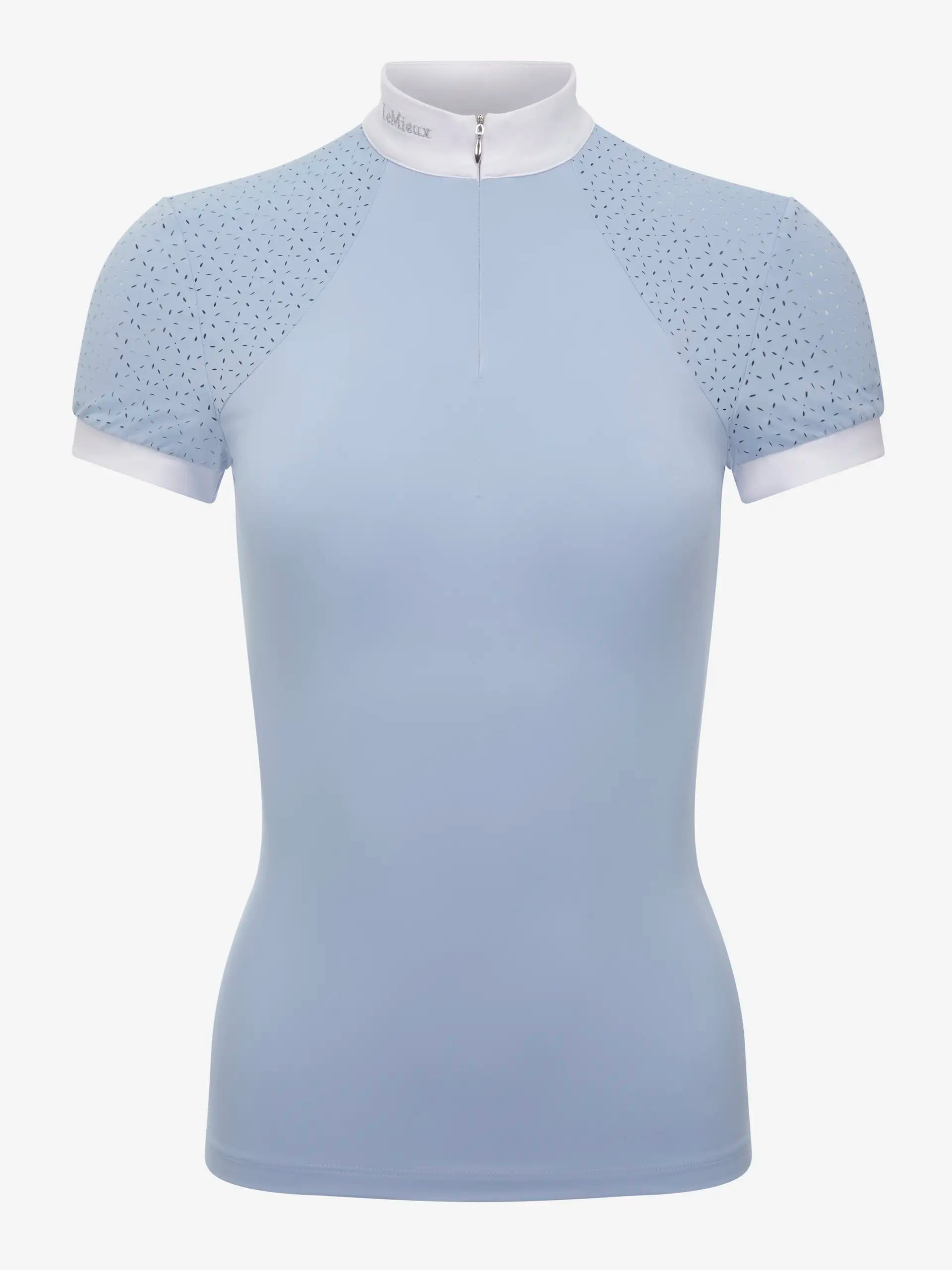 LeMieux Olivia Short Sleeve Show Shirt Mist