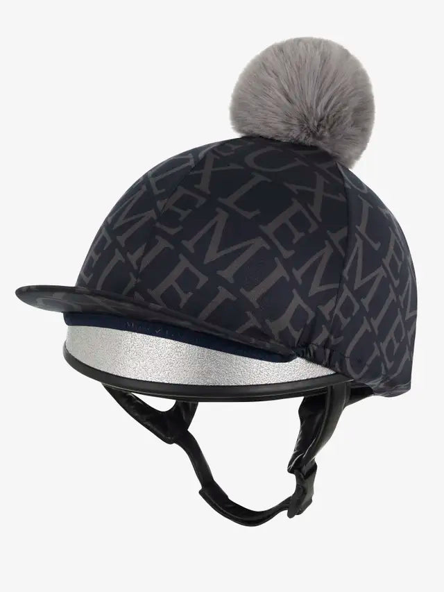 LeMieux Fleur Hat Silk Navy