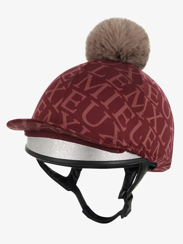 LeMieux Fleur Hat Silk Merlot