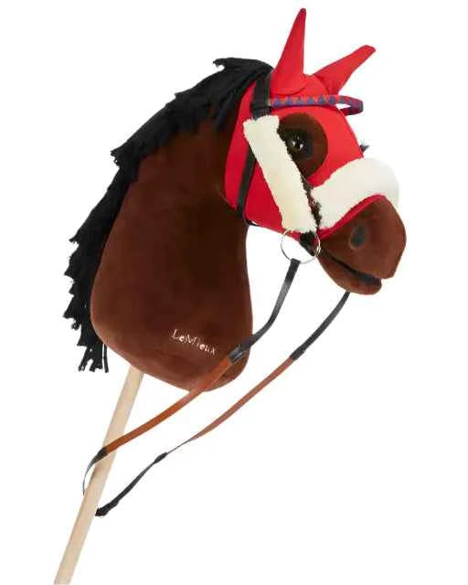 LeMieux Hobby Horse Stretch Hood Chilli