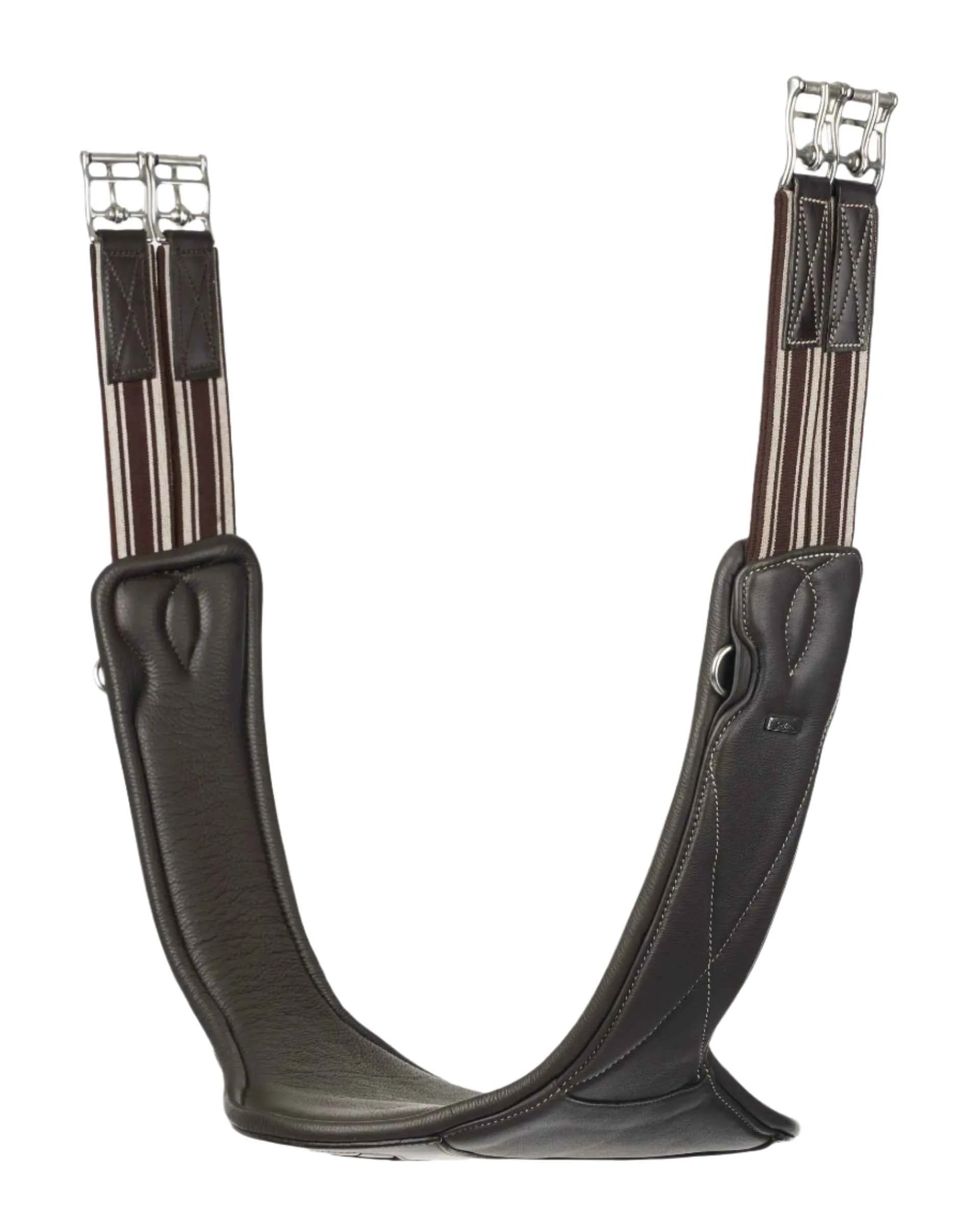 LeMieux Arika Contoured Long Stud Girth Brown