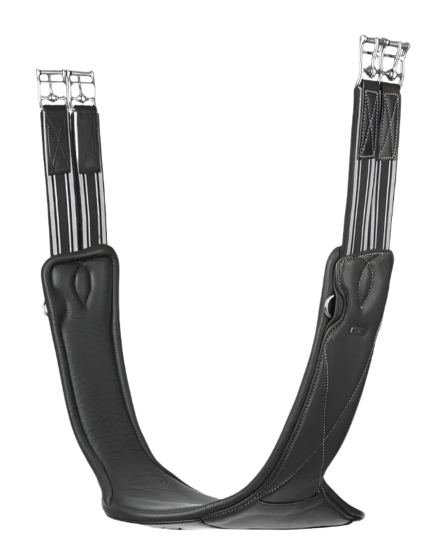 LEMIEUX Arika Contoured Long Stud Girth - Black Equestrian Equipment for Horses. Buy at Equiflair.